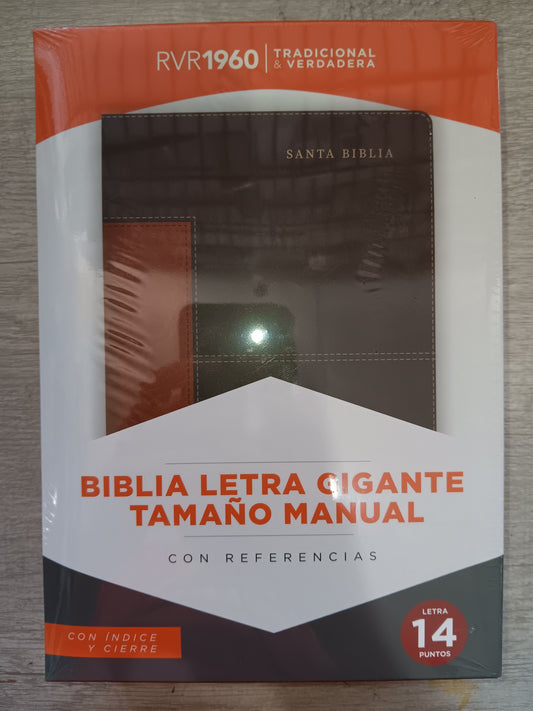 Biblia Letra Gigante Tamaño Manual