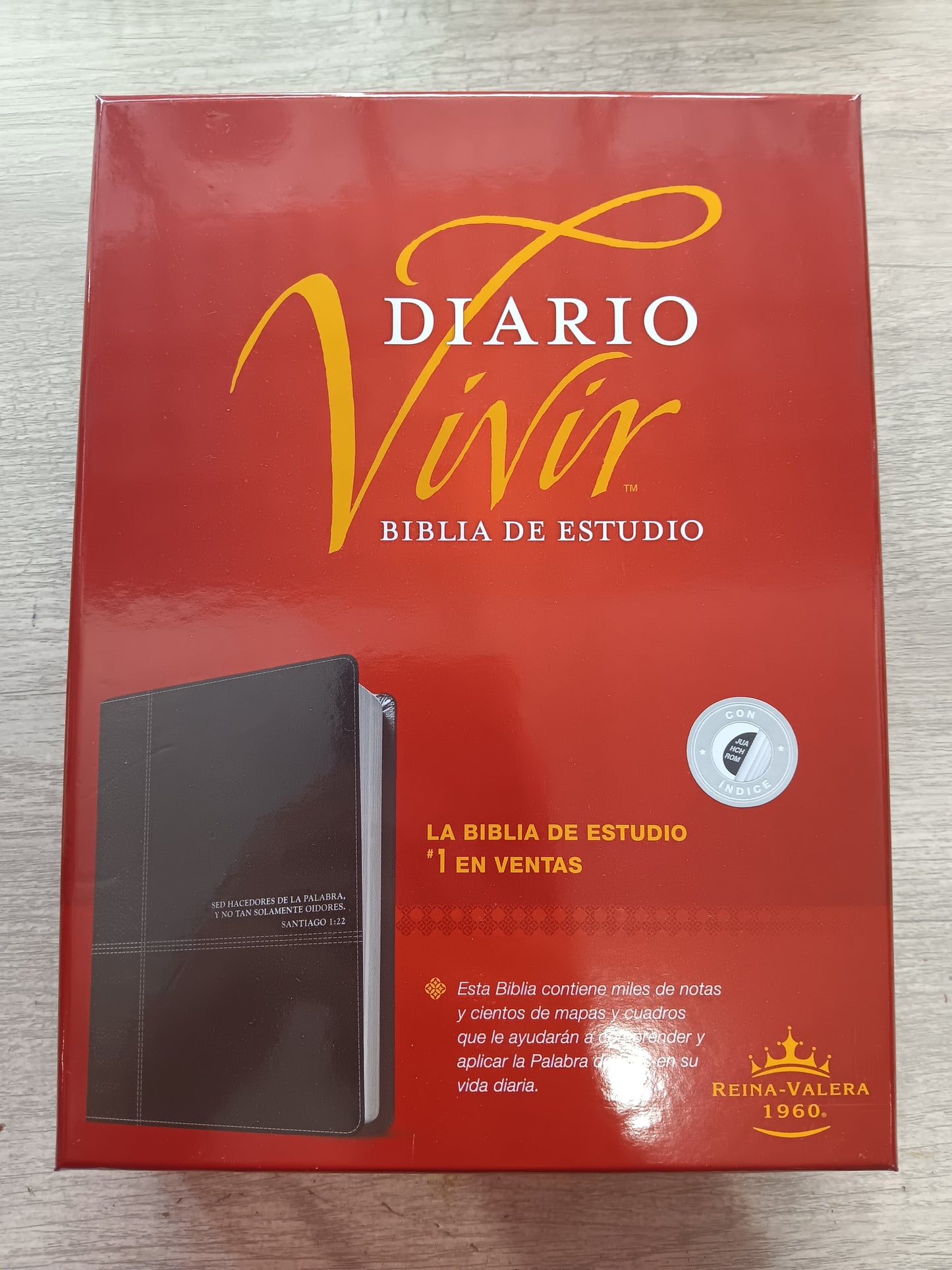 Biblia De Estudio Diario Vivir