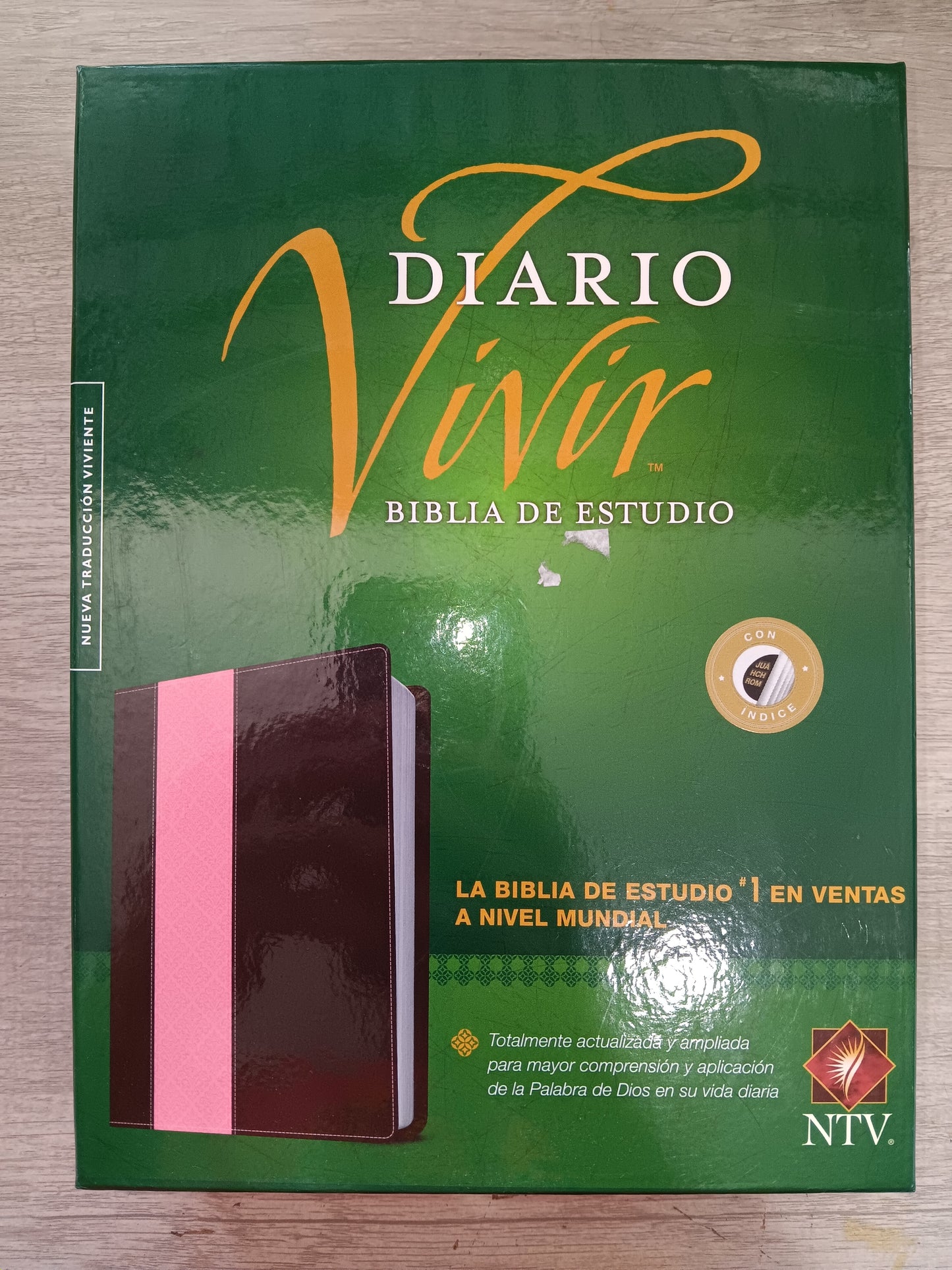 Biblia de Estudio Diario Vivir NTV