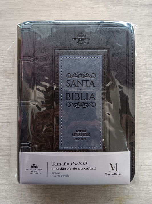 Biblia Letra Grande Tamaño Portatil