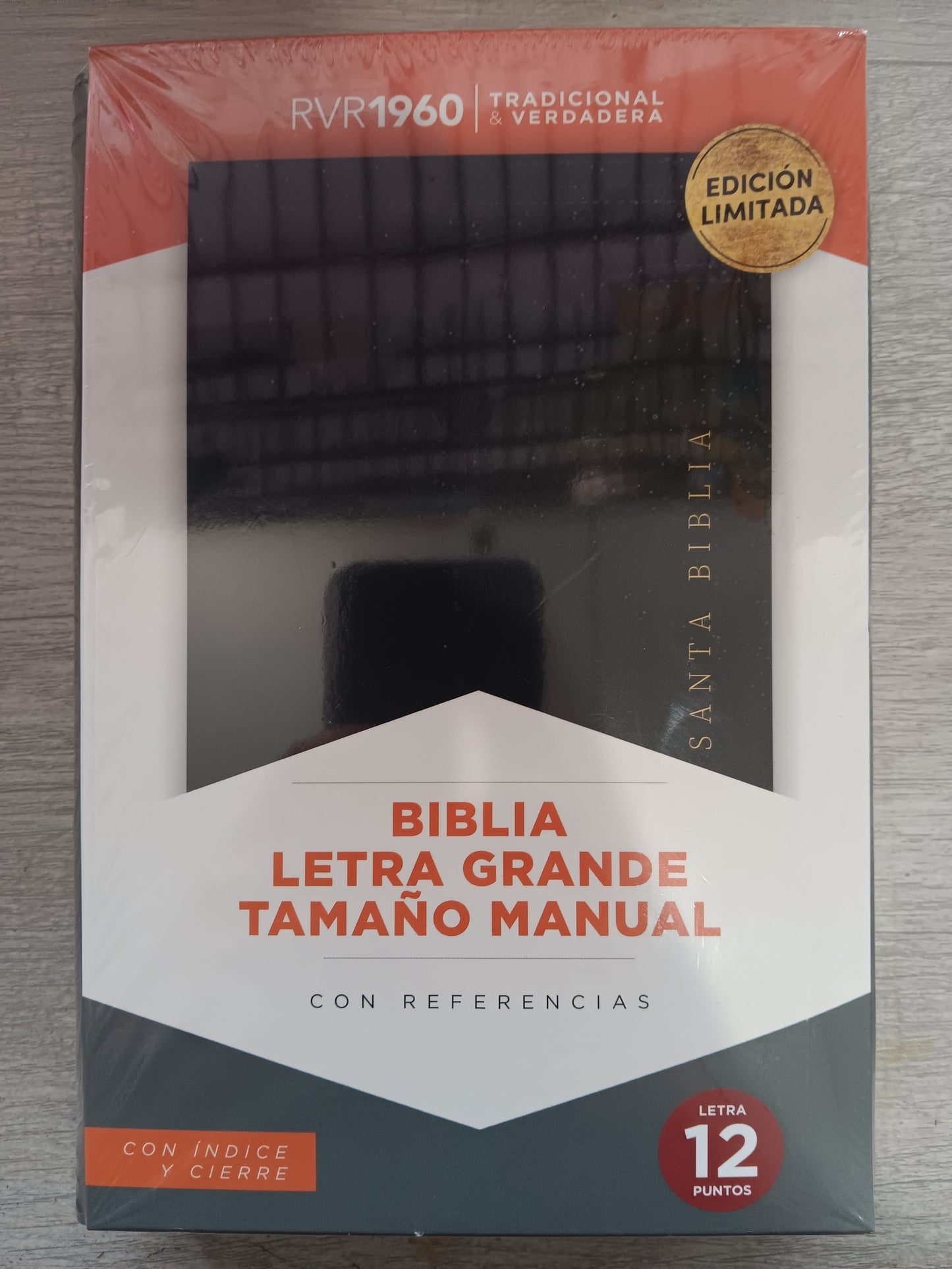 Biblia Letra Grande Tamaño Manual 12 pts