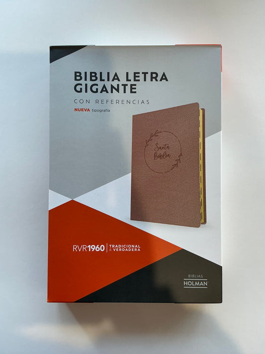Biblia Letra Gigante con Referencias